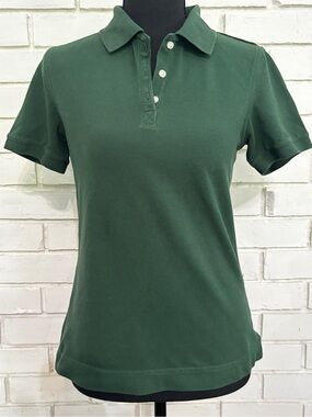Cutter & Buck Women’s XS Forest Green Short Sleeve Polo Golf Tennis Country Club